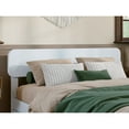 thumbnail image 3 of AFI, Florence Full Solid Wood Headboard, White, 3 of 8