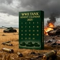 thumbnail image 5 of WWII Tank Advent Calendar 2025 - 24 Historical Tank Ornaments, Collectible Miniatures for Holiday Countdown & Decor 1PC, 5 of 8