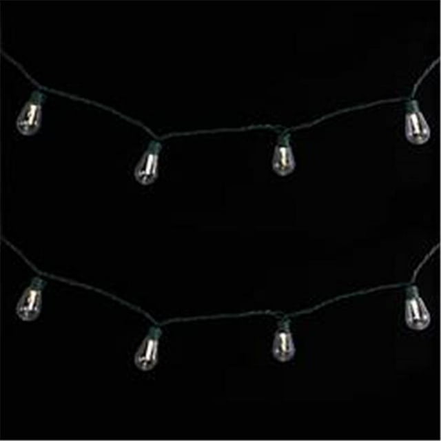 Kurt S. Adler UL5006 20-Light Cool White Old Fashioned Light Set