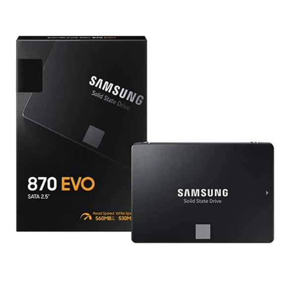 2,5 Pouces Disque Dur 870EVO Intelligent 1T Interne Mise à Niveau PC Ordinateur Portable Mémoire SSD Ordinateur Accessoire pour Samsungs