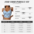 thumbnail image 6 of Lsque French Bulldog2 Printed Women'S Sports Bra, Compression, Moisture Wicking, High-Impact Sports Bra For Women,Supportive sports bra-Medium, 6 of 9