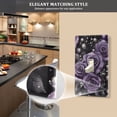 thumbnail image 5 of Yayeee Blank Wall Plate Cover 1-Gang 4.5"x2.7" Home Unused Decorative Outlet, Purple Roses, 5 of 7