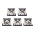 thumbnail image 2 of USB Charging Port Replacement, Professional Perfect Fit Efficient 5pcs Game Console USB Charging Port  for Game Console Accessories, 2 of 7