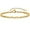 Gold, variant on Stainless Steel Classic Simple Plain Chain Style Bracelet