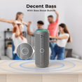thumbnail image 2 of RIENOK Altavoz Bluetooth portátil 30W Doble emparejamiento Estéreo inalámbrico verdadero Sonido HD IPX7 Impermeable Ducha deportiva al aire libre Altavoz inalámbrico Bluetooth 5.3 para fiesta en casa, 2 of 5