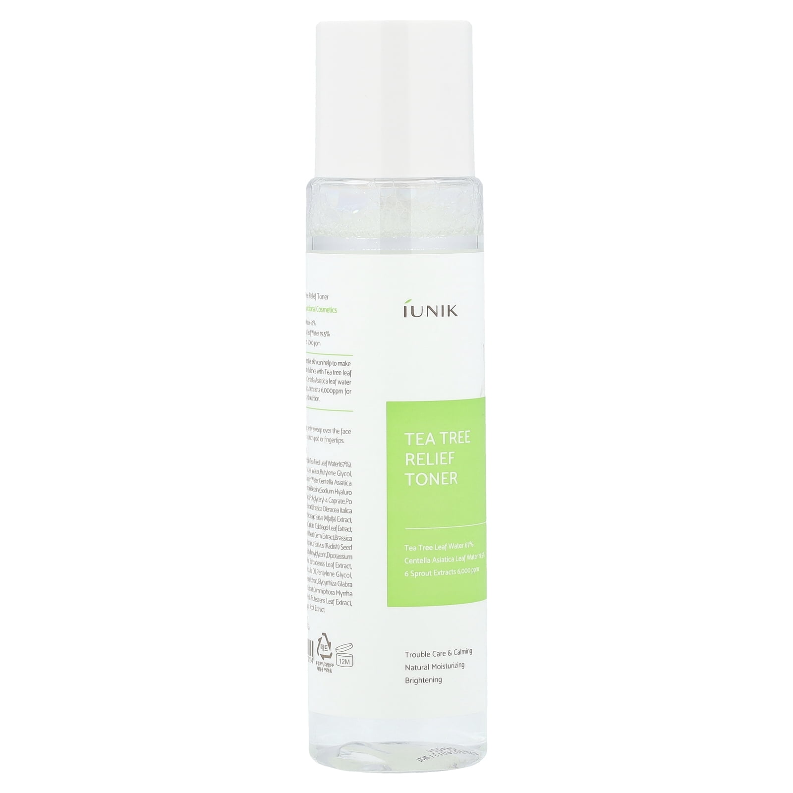 iUNIK Tea Tree Relief Toner, 6.7 fl oz (200 ml)