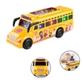thumbnail image 2 of Children‘S Inertial Car Light Music Educational School Bus Police Car Toy, 2 of 14