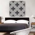 thumbnail image 2 of ARTCANVAS Diamond Black White Cross Jewel Pixel Canvas Art Print - Size: 36" x 36" (1.50" Deep), 2 of 9