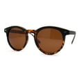 thumbnail image 2 of Polarized Classic Gentlemens Keyhole Horn Rim Plastic Sunglasses Tortoise Black Brown, 2 of 4