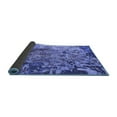 thumbnail image 2 of Ahgly Company Indoor Round Oriental Blue Industrial Area Rugs, 6' Round, 2 of 4