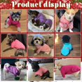 thumbnail image 7 of 4 Pieces Small Dog Sweater - Pet Dog Classic Knitwear Sweater Soft Thickening Warm Pup Dogs Shirt Winter Puppy Sweater for Dogs, 7 of 7