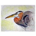 thumbnail image 1 of Betsy Drake PM719 Héron Portrait Tapis de Lieu - Lot de 4, 1 of 1