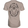 thumbnail image 2 of Combat Iron Pray For Peace. Prepare For War. Men's T-Shirt 2Xl / Tan, 2 of 4