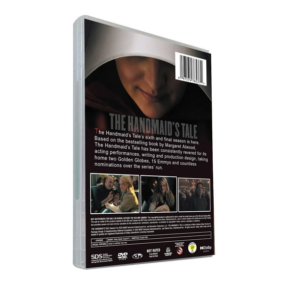 Handmaid's Tale: Sixth Season (DVD) 3Disc Set Warner, Drama