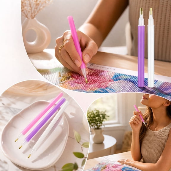 Drawing Pen Tool with Comfortable for Precision Diamond Art Placement, Ideal for Beginners and Experienced Crafters