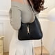 thumbnail image 2 of Qarigey Monederos y bolsos de marca de lujo duraderos e impermeables para mujer, bolsos laterales con hombros axilas Bolsas de mensajero y de hombro caqui, 2 of 6