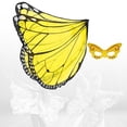 thumbnail image 3 of Disfraz Cosplay Princesa Mariposa Hada Ala Salvador Halloween Amarillo Negro, 3 of 9