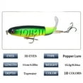 thumbnail image 5 of 2Pcs 10cm/14cm Artificial Water Fishing Lure Whopper Lure Perform Smooth Rotation Tail Equipment, 5 of 9