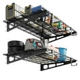 thumbnail image 1 of QinaQin Floating Storage Rack, 400 Lbs Capacity – Suitable for Garages, Studios, Sheds, and Basement Storage – Metal Racks for Storing Tools, Supplies, and Bulk Items, 1 of 7