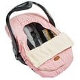 thumbnail image 2 of JJ Cole Baby Car Seat Cover, Baby Carrier Cover, Machine Washable, Blush Pink, 2 of 5