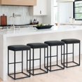 Brown Bar Stools 24 inch Counter Stools for Kitchen Island Counter