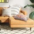 thumbnail image 5 of Orange Blue Ethnic Boho Pillow Covers 12x20 in Bohemian Carpet Cream Coral Floral Decorative Couch Pillow Cases with Zipper Set of 2 Home Decor for Living Room Bedroom Bed Cushion Outdoor, 5 of 6