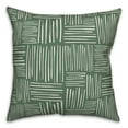 thumbnail image 2 of Creative Products Sketch Lines Green 18 x 18 Indoor / Outdoor Pillow, 2 of 3