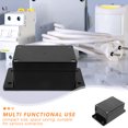 thumbnail image 3 of OFFIGAM 2Pcs Black Plastic Electrical Junction Box Outdoor Weatherproof Connection Box, 3 of 6
