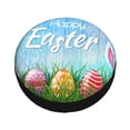 thumbnail image 3 of Gaeub Happy Easter 14-17in Tire Cover, Spare Tire Cover, for Camper Caravan, Trailer, Car, Truck, SUV, Jeep - 16 inch, 3 of 9