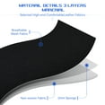 thumbnail image 3 of Car Seat Covers Full Set Protector Universal Anti-Slip Front Rear Seat Cover, 3 of 6
