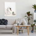 thumbnail image 3 of Stupell Industries Transitional Mother Swan & Cygnet White Framed Giclee Art, 24 x 30, by Sara Baker, 3 of 8