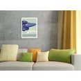 thumbnail image 4 of Aerotransport - Swedish Air Lines - Vintage Airline Travel Poster by Anders Beckman c.1935 - Fine Art Matte Paper Print (Unframed) 24x32in, 4 of 4