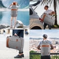 thumbnail image 2 of TFixol Men's Waterproof Multi-Functional Travel Backpack for Outdoor Camping, Hiking, and Business Trips - Large Capacity, Expandable Design, Airline Carry-On Approved (Green Camouflage), 2 of 6