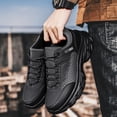 thumbnail image 4 of Men's Casual Outdoor Sneakers,  Running Shoes for Autumn and Winter, Large Size Hiking Shoes Comfortable Lightweight Road, 4 of 9