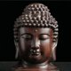 thumbnail image 2 of Creative New Buddha Statue Wooden Sakyamuni Tathagata Figurine India Head Crafts Decorative Ornament, 2 of 5