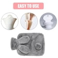 thumbnail image 3 of 500ML Bolsa de agua caliente con tapa Bolsa de agua caliente de 500 ml para dolor de cuello, hombros, calambres menstruales, compresas calientes y terapia de frío, pies y calentador de cama, 3 of 5