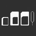thumbnail image 4 of Opolski 4Pcs Universal Mobile Phone SIM to Micro/Standard Card Adapter Converter, 4 of 6