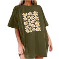 thumbnail image 4 of Lightweight Tshirts Women Loose Summer Tops for Women 2025 and Tees Shirt Women Short Sleeve Tops Plus Size My Orders Placed, 4 of 5