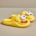 thumbnail image 1 of Pantuflas Big Eye Dog Antideslizantes Ligeras Regalos para Hombres y Mujeres (38-39) Amarillo, 1 of 8