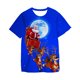 thumbnail image 1 of Disney-Camiseta con estampado 3D de Navidad para niños y niñas, ropa creativa con cuello redondo, Harajuku, tiempo libre, 1 of 5