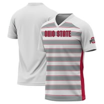 GameDay Greats #1 White Ohio State Buckeyes Lightweight Soccer Fashion Jersey