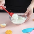 thumbnail image 1 of 1/3PCS HeatResistant Silicone Spoon Spatula, Doosu 600°F High Temp Flexible Cooking Spoons Kitchen Rubber Spoonula Scratch-Proof for Mixing Stirring Scraping Serving Non-Stick Cookware, 1 of 6
