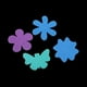 thumbnail image 3 of 1 juego de pegatinas de varios tamaños, adorno autoadhesivo para scrapbooking Mariposa, 3 of 9