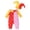 1-Red1073, variant on WOYY Baby Boys Clown Co_stume Color Block Long Sleeve Jumpsuit with Hat, Sizes 0-3 Months