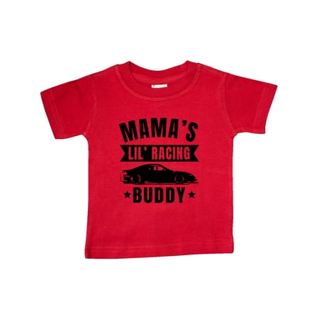 

Inktastic Mamas Lil Racing Buddy Gift Baby Boy or Baby Girl T-Shirt