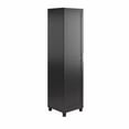 thumbnail image 5 of Systembuild Evolution Lory Framed 60" Tall Storage Cabinet, Black, 5 of 10