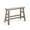 Beige, variant on Sunny Designs Marina 24" Mahogany Wood Bench in Beach Pebble Beige