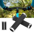 thumbnail image 1 of Bike Handlebar Grips, Handlebar Grips Shock Absorption  for Long Term Riding White,Silver,Gold, 1 of 7