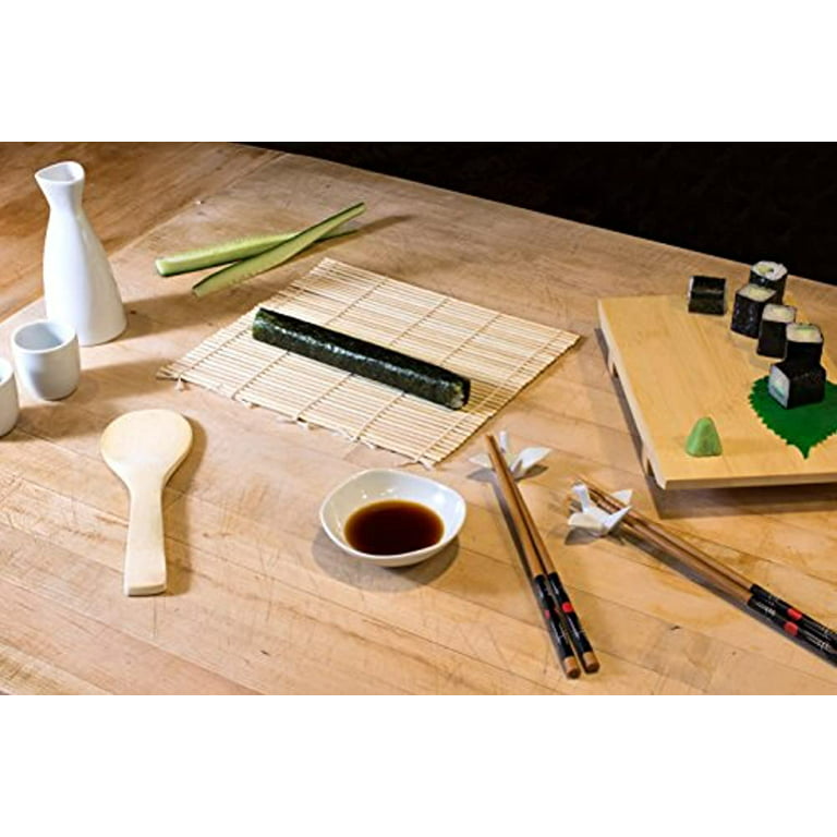 Bamboo sushi mat stock image. Image of asian, pair, bamboo - 144204967