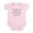 Petal Pink, variant on - Daddy Is A Soldier Mommy Is Boss Body Suit - Baby Light Bodysuit, Size Newborn - 24 Months